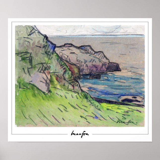 Maxime Maufra Zedign Art Poster #12 (Framsidan)