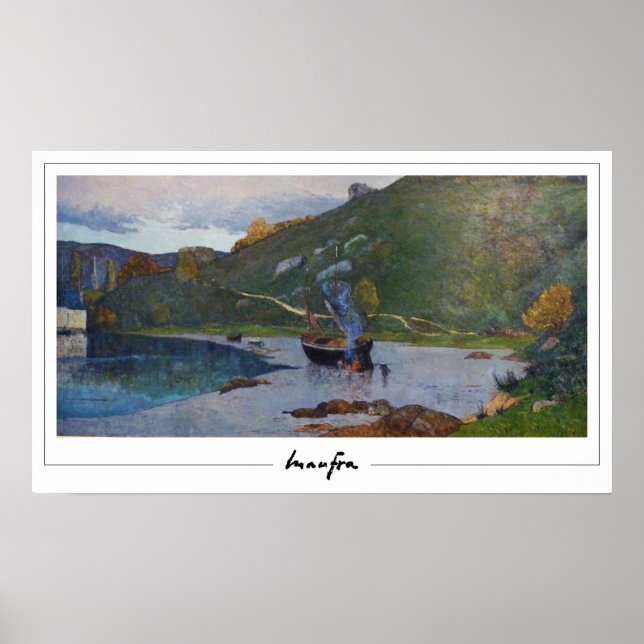 Maxime Maufra Zedign Art Poster #66 (Framsidan)