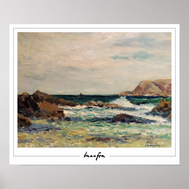 Maxime Maufra Zedign konstaffisch #162 Poster (Framsidan)