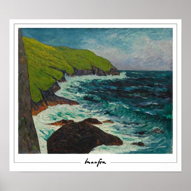 Maxime Maufra Zedign konstaffisch #2 Poster (Framsidan)