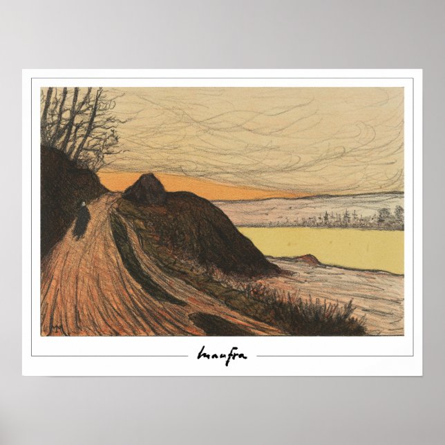 Maxime Maufra Zedign Konstaffisch #5 Poster (Framsidan)