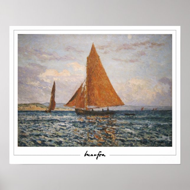 Maxime Maufra Zedign konstaffisch #93 Poster (Framsidan)