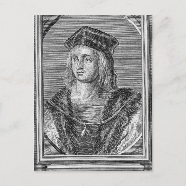 Maximilian I Vykort (Framsida)