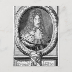 Maximilian II Emanuel Vykort