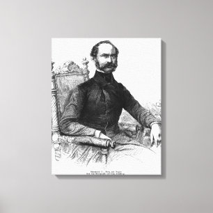 Maximilian II, kung av Bayern Canvastryck