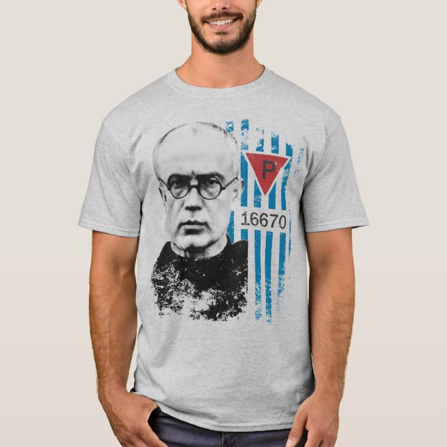 Maximilian Kolbe T Shirt (Framsida)