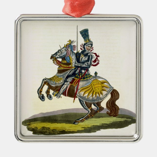 Maximilian mig, kung av tysklanda och heliga julgransprydnad metall (Framsidan)