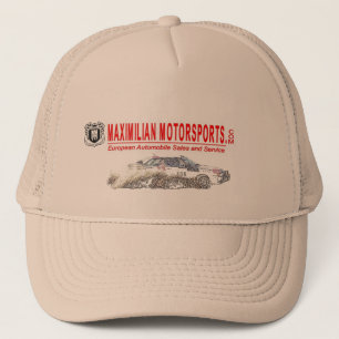 Maximilian Motorsports.com samlar bilhatten Keps