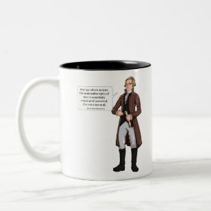 Maximilian Robespierre, citat 1 Två-Tonad Mugg