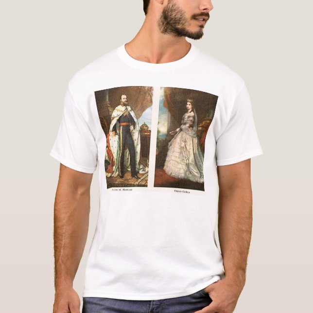 Maximiliano & Carlota Coronation T-shirt (Framsida)