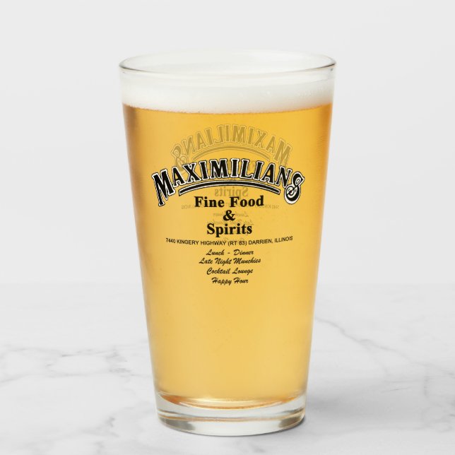 Maximilians Bra Food & Spirits, Darien, Illinois Glaskopp (Framsida fylld)