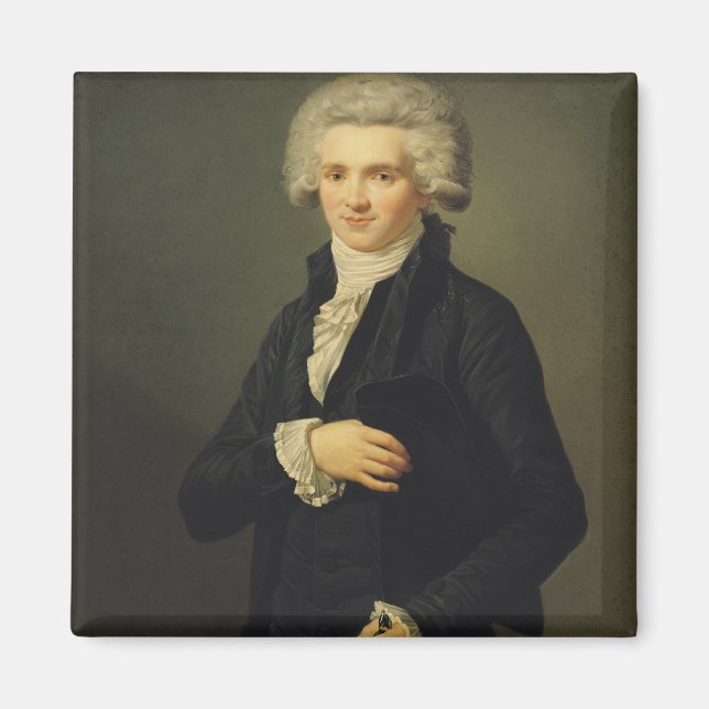 Maximilien de Robespierre 1791 Magnet (Framsidan)