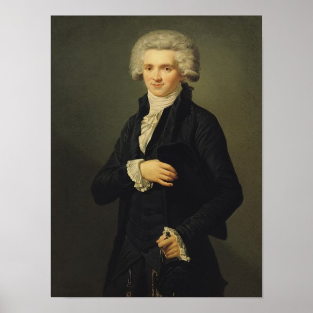 Maximilien de Robespierre 1791 Poster (Framsidan)
