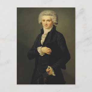 Maximilien de Robespierre 1791 Vykort