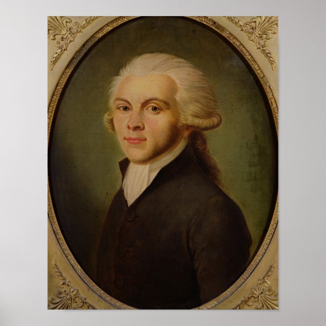 Maximilien de Robespierre c.1793 Poster (Framsidan)