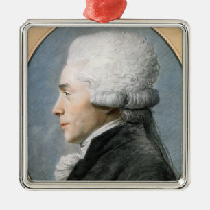Maximilien de Robespierre Julgransprydnad Metall