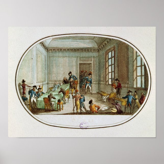 Maximilien de Robespierre skadad Poster (Framsidan)