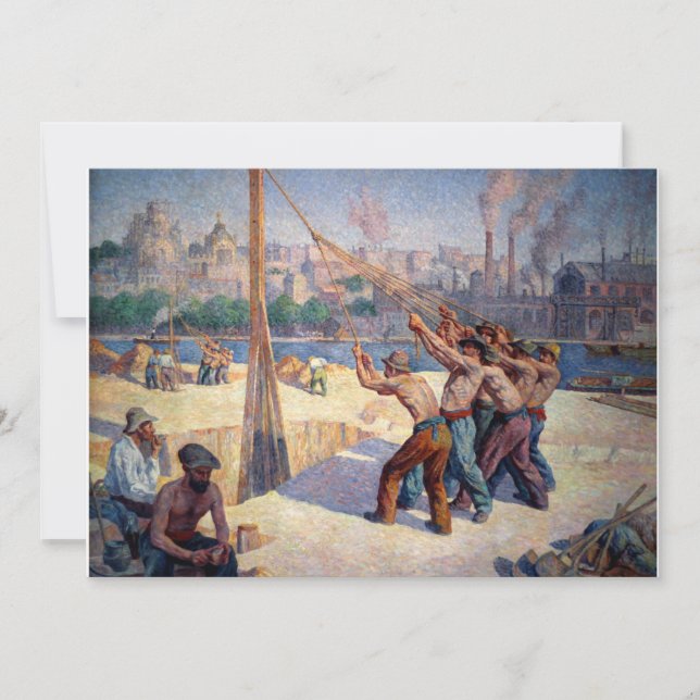 Maximilien Luce Inbjudningar (Framsida)