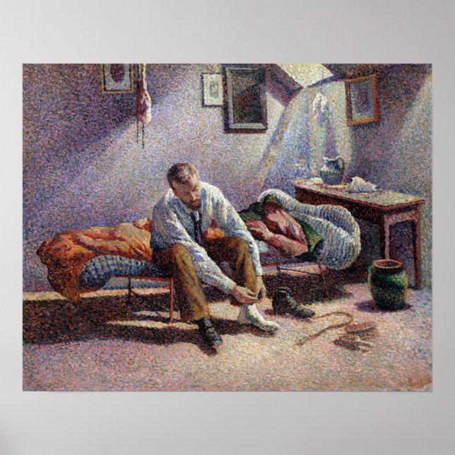 Maximilien Luce Morgon, Insida Poster (Framsidan)