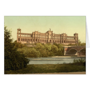 Maximillianeum, München, Bayern, Tyskland Hälsningskort