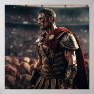 Maximus Gladiator Poster: Släpp loss din inre gara Poster