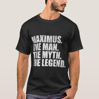 MaximusMaximus Namn Maximus given namn T Shirt
