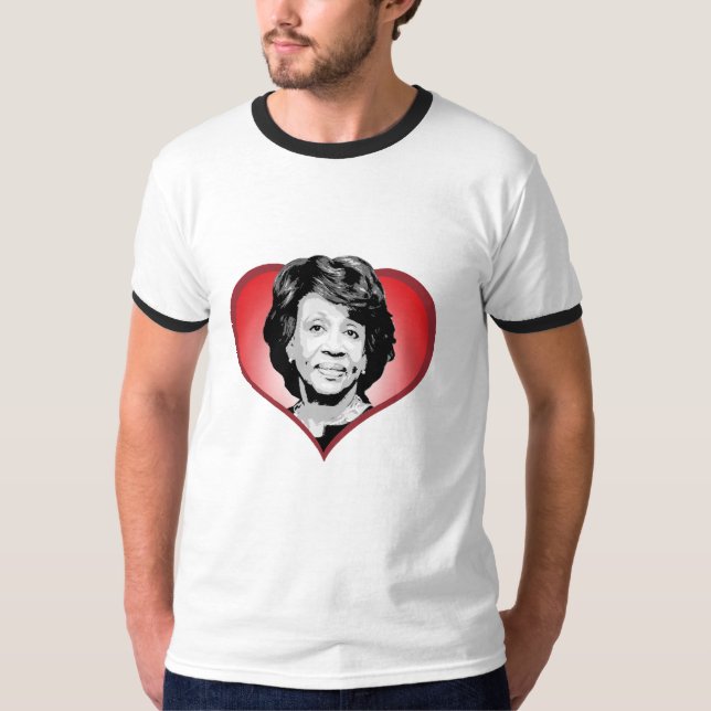 Maxine bevattnar hjärta - t-shirt (Framsida)
