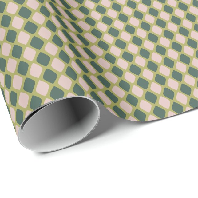 Maxine Diamonds Mute Summer Wrapping Papper Presentpapper (Rullad Hörn)