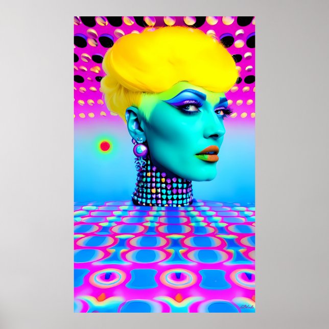 Maxine Headroom Poster (Framsidan)