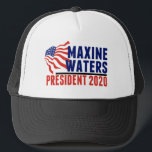 Maxine Vatten till ordförande 2020 Keps<br><div class="desc">Maxine Vatten till president 2020. Rösta för kongressledamot Maxine Vatten i nästa presidentval. Hon har varit USA:s representant i Kaliforniens kongress i över 20 år som en stark demokratisk kvinna. Amerikansk flagga efter Graphics Factory.</div>