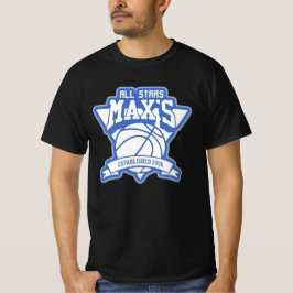 Max's All Stars Logotyp T-Shirt (svart)