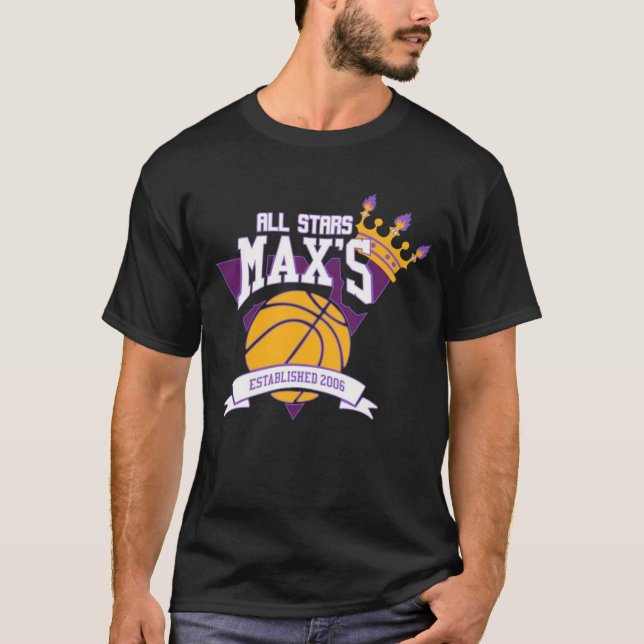 Max's All Stars Mamba Tribute T Shirt (Framsida)