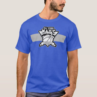 Max's All Stars Performance T-Shirt (blå)