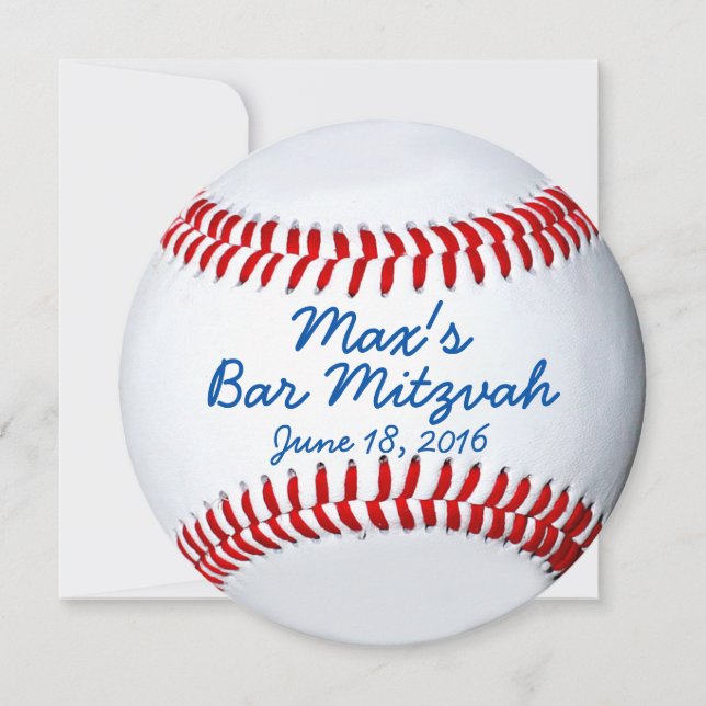 Max's Pub Mitzvah Kort (Framsida)