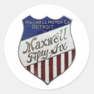 Maxwell 56 Sticker 2 Runt Klistermärke