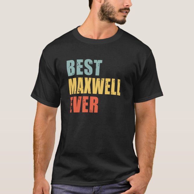 Maxwell Best Ever Maxwell T Shirt (Framsida)