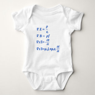 Maxwell ekvation tee shirt