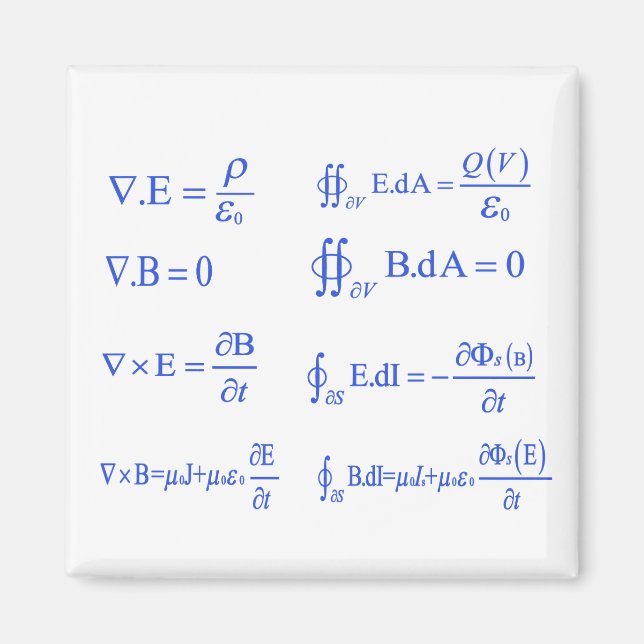 maxwell fysics equation magnet (Framsidan)