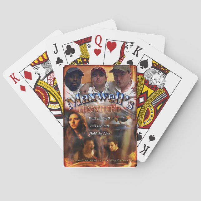 Maxwells Frontline Poster Casinokort (Baksidan)