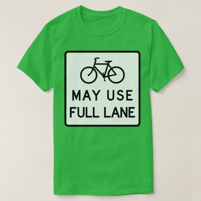 May Använda Fullt Lane T Shirt (Design framsida)