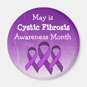 May är Cystic Fibrosis Awareness Month Magnet