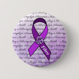 May är Fibromyalgia Awareness Month Knapp