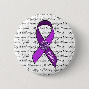 May är Fibromyalgia Awareness Month Knapp