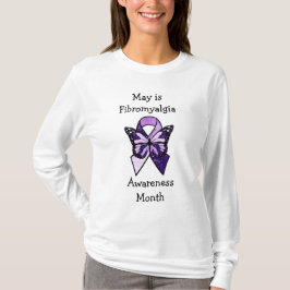 May är Fibromyalgia Awareness Month T-Shirt