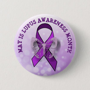May är Lupus Awareness Month Knapp