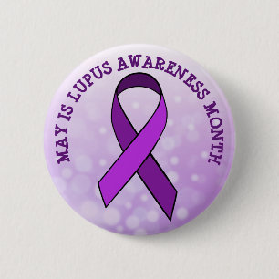 May är Lupus Awareness Month Knapp