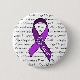 May är Lupus Awareness Month Knapp