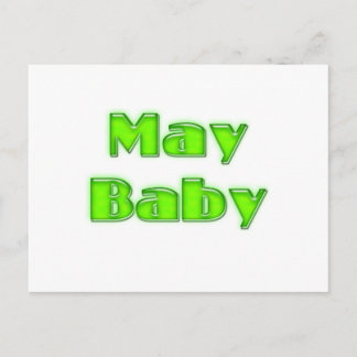 May Baby Vykort