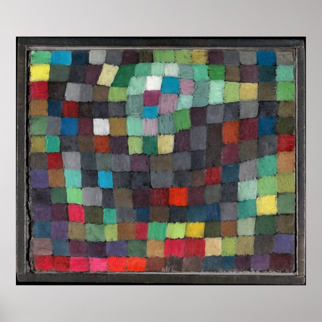 May Bild, av Paul Klee, 1925 Poster (Framsidan)