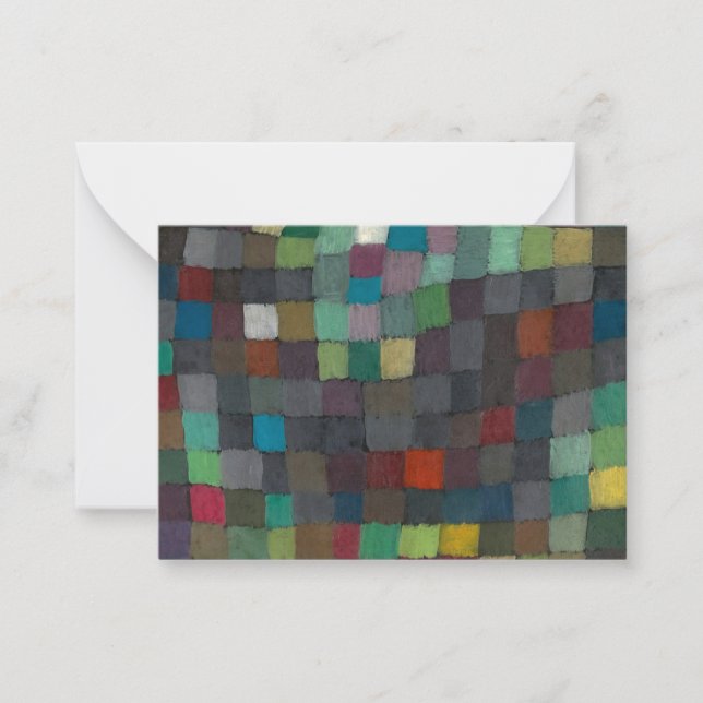 May Bild av Paul Klee Anteckningskort (Framsida)